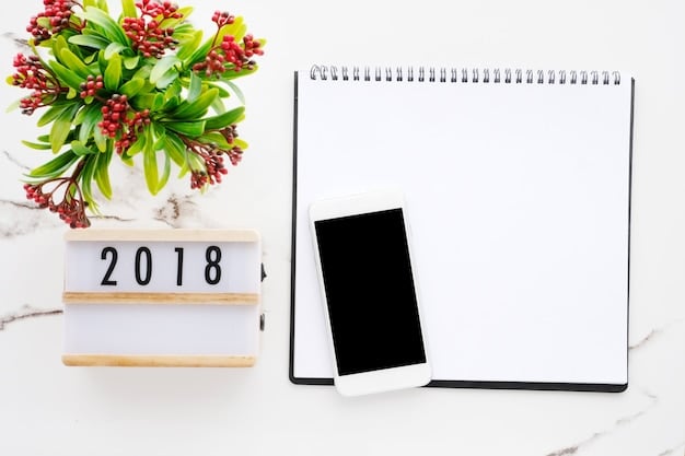 A calendar showing the year 2025 with a question mark superimposed on it, surrounded by images representing various aspects of immigration (visas, border control, legal documents). The image should convey uncertainty and the need for preparation.