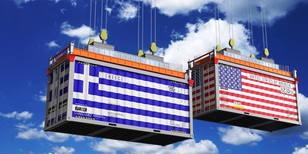 A three-panel image illustrating the key US industries that will be impacted by the export growth forecast to South America. The panels represent the technology sector with a depiction of computers and digital devices, the agricultural sector with images of crops and farm machinery, and the renewable energy sector with solar panels and wind turbines.