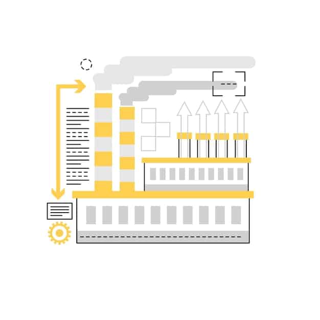 A detailed diagram illustrating the post-combustion carbon capture process at a coal-fired power plant, showing the capture unit, solvent absorption, and CO2 compression and storage steps, with clear labels and arrows indicating the flow of gases and liquids.