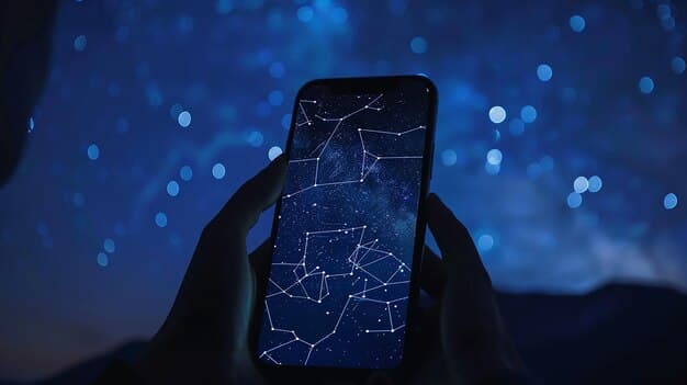 A person's hand holding a smartphone, with a glowing abstract shield icon appearing on the screen, symbolizing digital protection and privacy in a connected world.