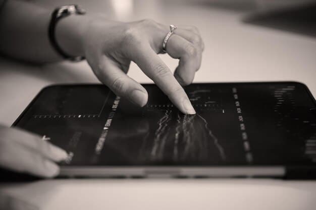 A detailed close-up of a hand drawing a complex circuit diagram on a digital tablet, symbolizing the intricate process of innovation and design, with a patent application form subtly visible in the background.