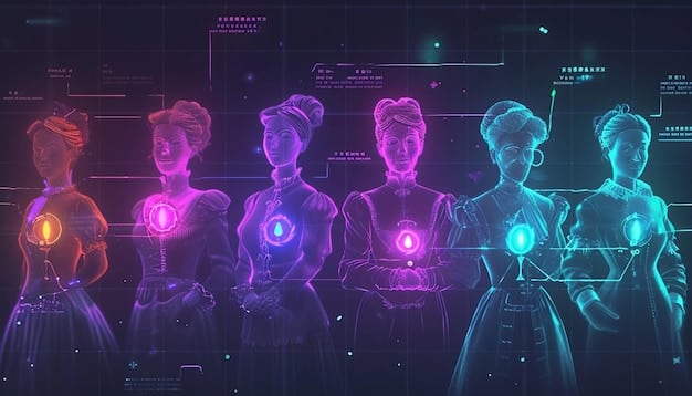 A diverse group of people engaging with a holographic interface, overlaid with positive sentiment indicators and trust icons, symbolizing the importance of user experience and public perception in AI adoption.