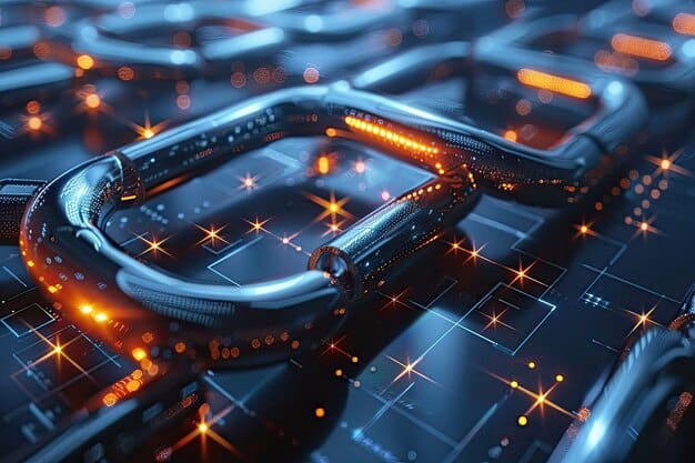 A stylized depiction of data flowing securely through a digital pipeline with various locks and shields, representing data privacy and compliance. Focus on intricate, interconnected nodes.