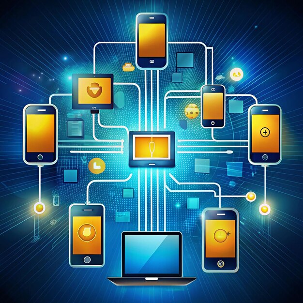 A graphic illustrating the flow of data from various sources (e.g., smartphones, computers, sensors) into a central AI processing unit. The graphic should highlight potential vulnerabilities and privacy risks at each stage of the data flow.