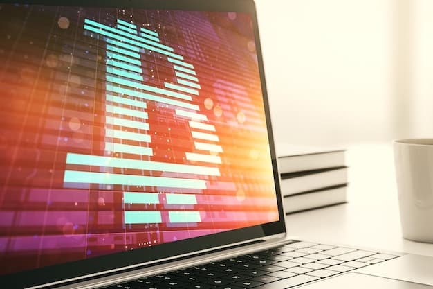 A close-up of a computer screen displaying lines of code with highlighted sections indicating potential bias, with magnifying glasses focusing on specific lines to symbolize the detailed scrutiny required to identify algorithmic bias.