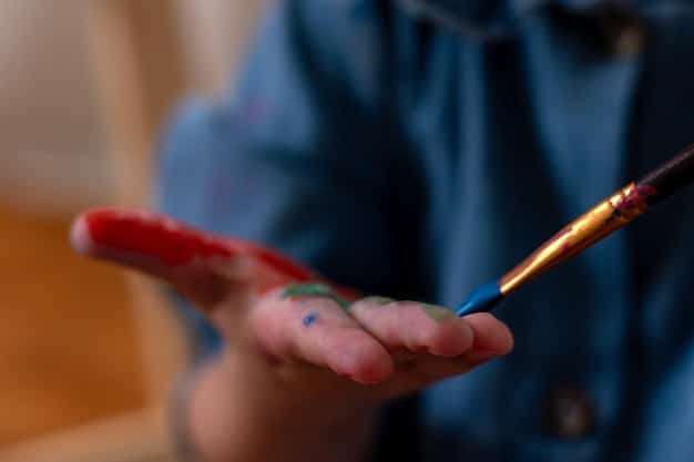 A close-up shot of a writer's hand holding a pen, with blurred images of human faces and emotional expressions in the background. The image emphasizes the connection between human emotion and the creative process. The Impact of AI on Creativity: Will Machines Replace Human Artists and Writers? is subtly placed as a watermark.