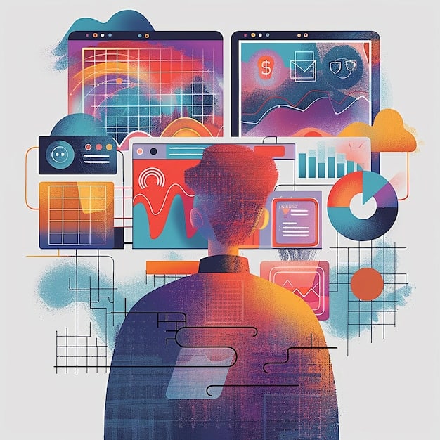 A collage of popular project management software interfaces (like Jira, Asana, Trello) with digital elements representing AI insights and data analytics, showcasing integration and efficiency.