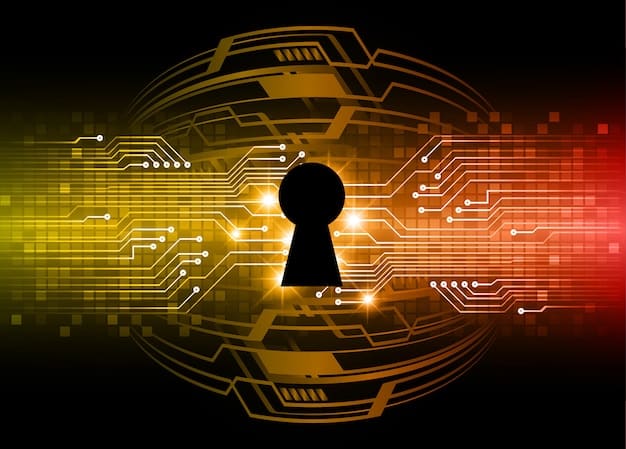 A stylized depiction of a digital lock and key, with data flowing through a secure tunnel, symbolizing enhanced data protection under new regulations.