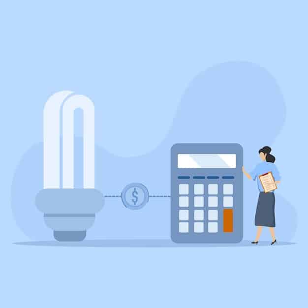 A clean, minimalist diagram illustrating the percentage breakdown of federal tax credit for solar panel installation, showing