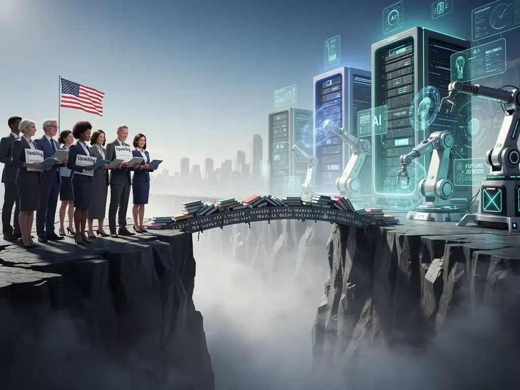 Bridging the skills gap in the evolving U.S. job market through continuous learning.