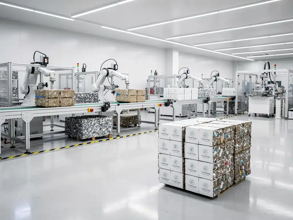 Sustainable manufacturing processes adopting circular economy principles