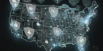 Illustration of federal AI governance framework impacting consumer data privacy across US states.